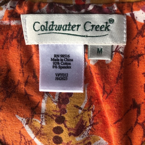 Pullover V Neck Coldwater Creek Medium Pullover - Picture 2 of 7